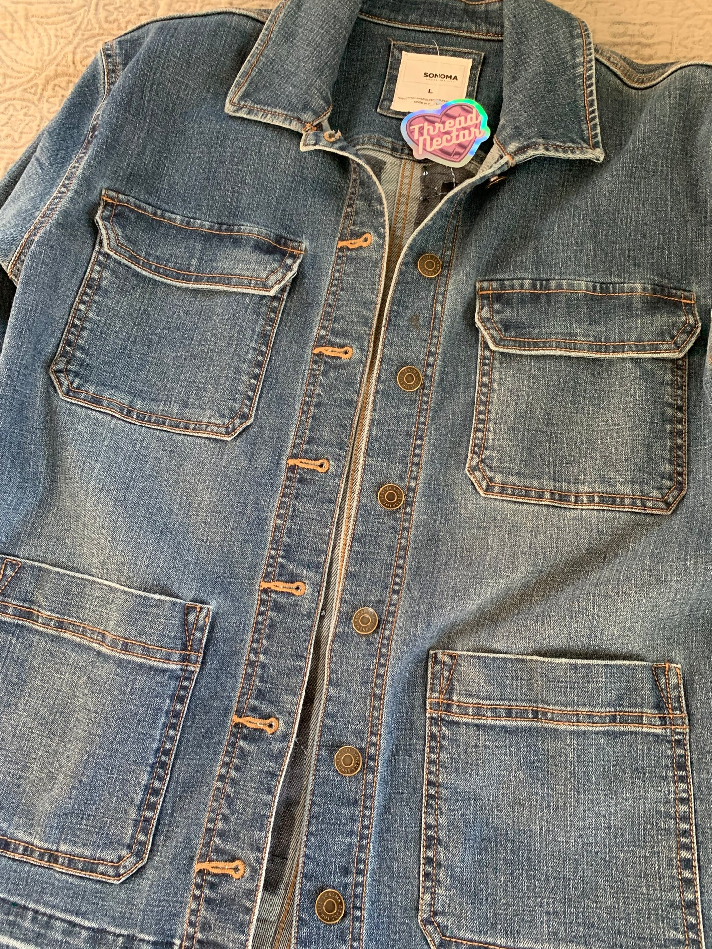Large Pocket Denim Constellations [0X]