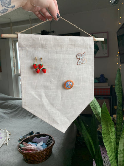 Pin/ Earring Banners