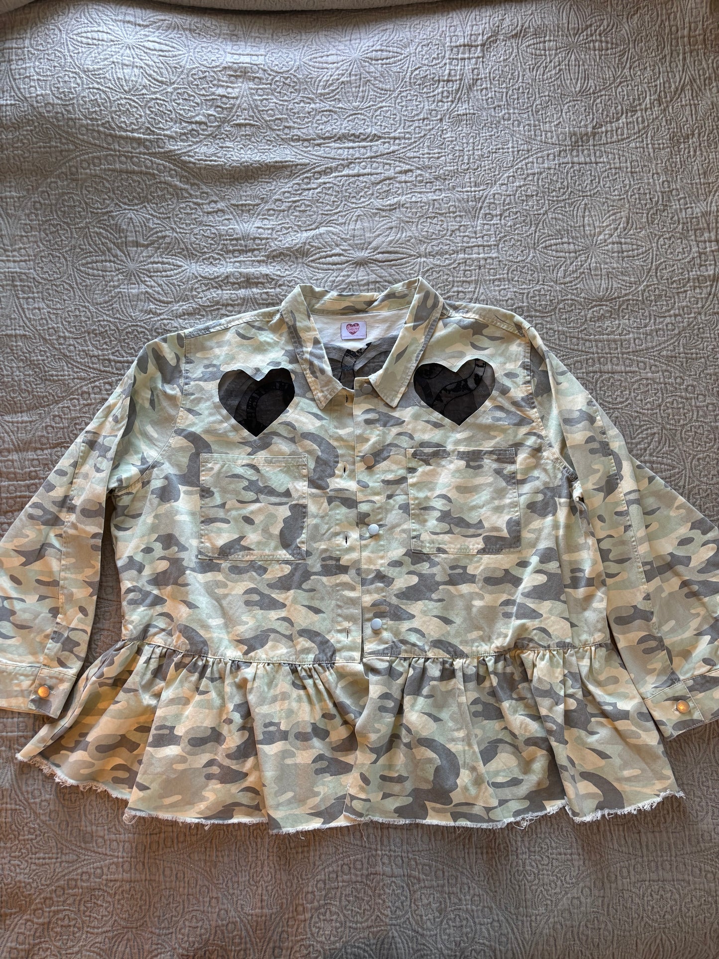 Camo Denim Snakes Jacket [4X]