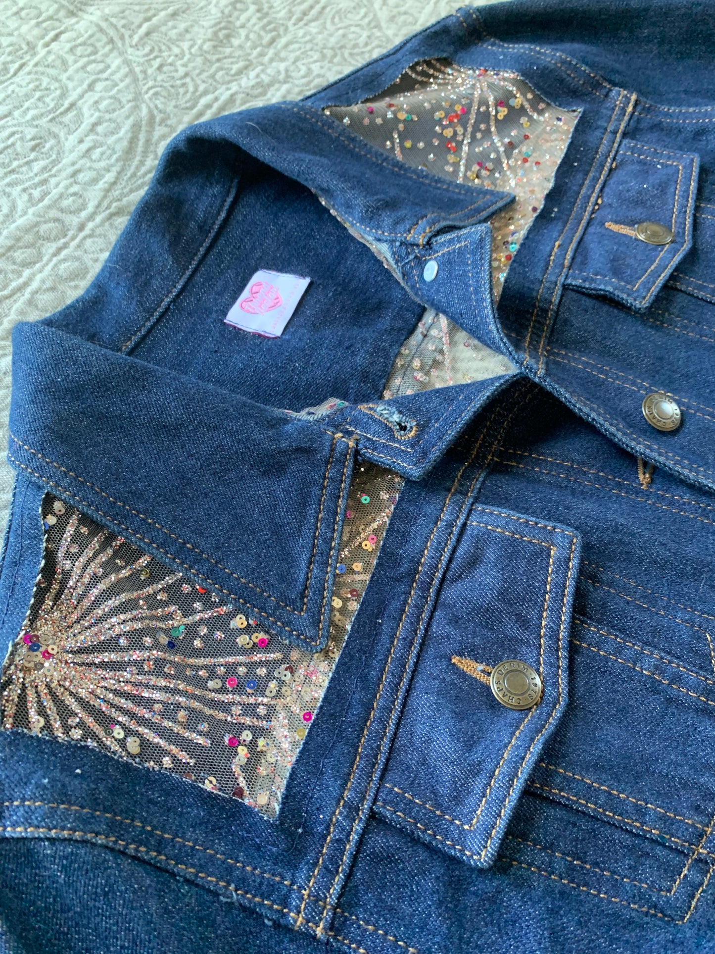Dark Denim Fireworks Jacket [XL]