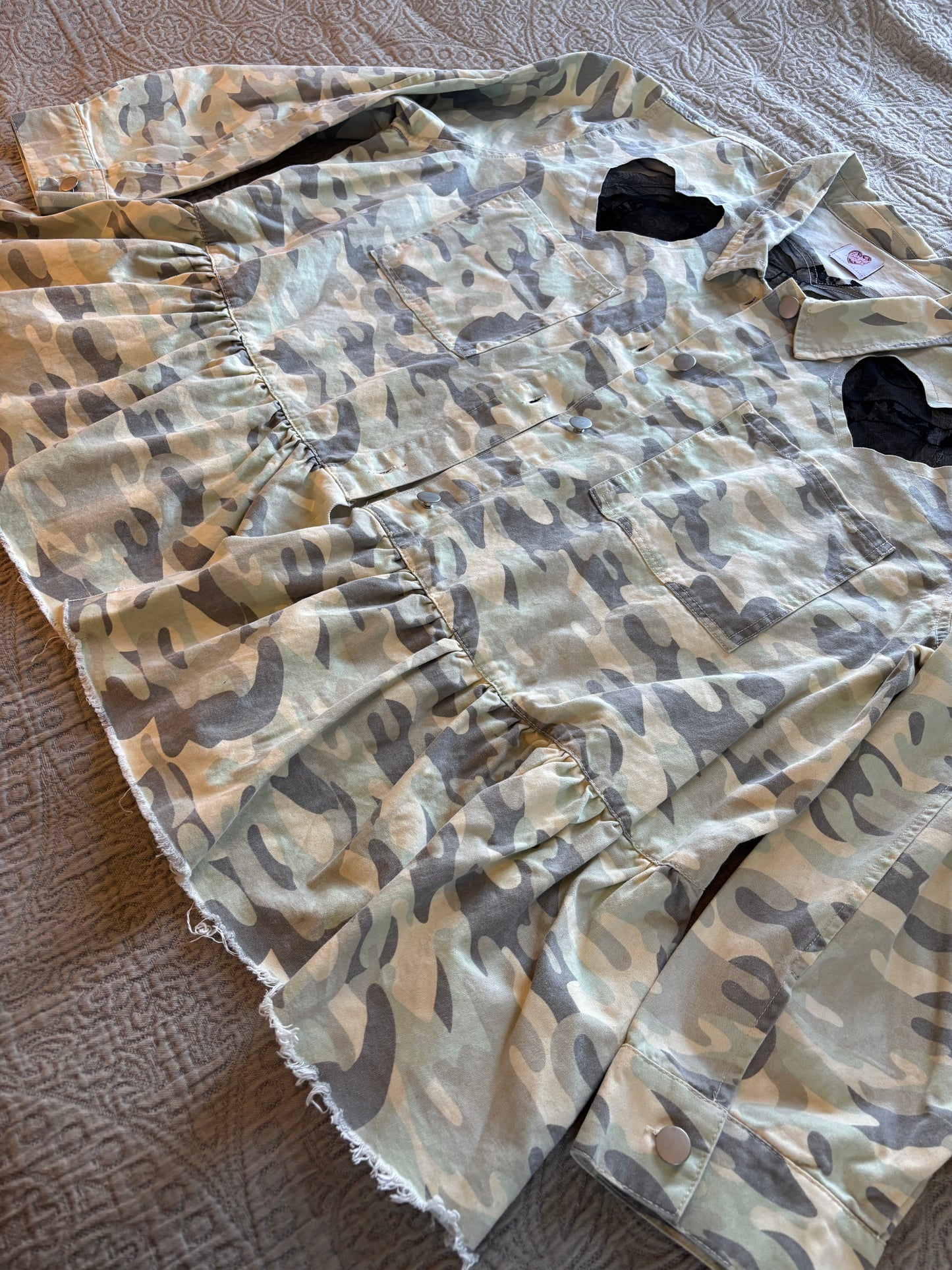 Camo Denim Snakes Jacket [4X]