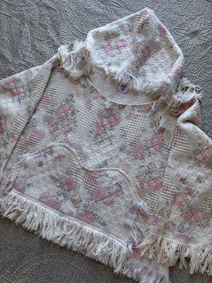 Pink Hearts Blanket Hoodie [3X]