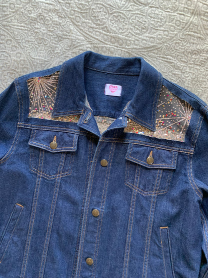Dark Denim Fireworks Jacket [XL]