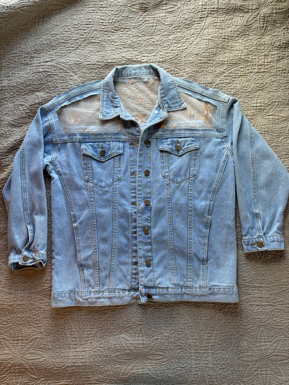 Light Wash Stars Jacket [XL]