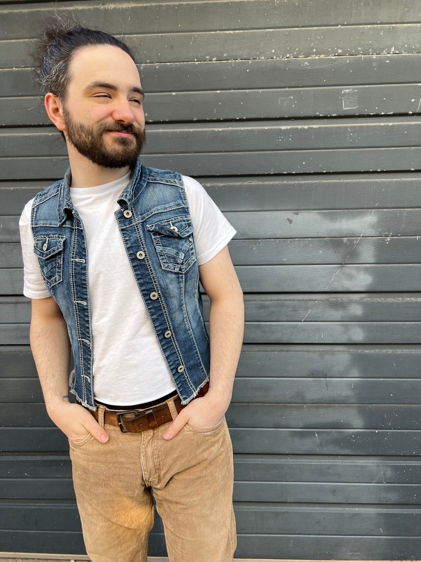Denim Snake Vest [S]