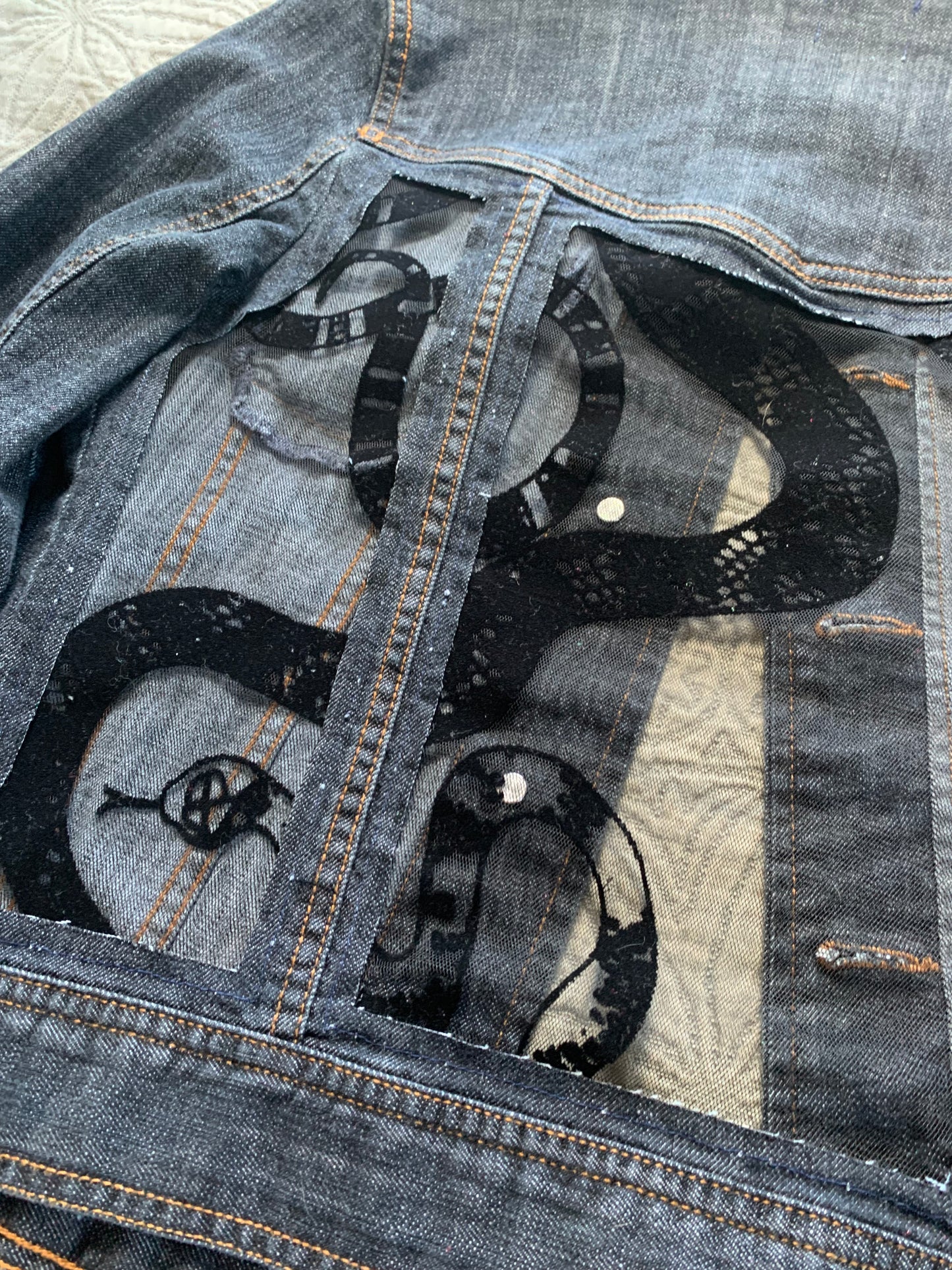 Dark Denim Snake Jacket [M]