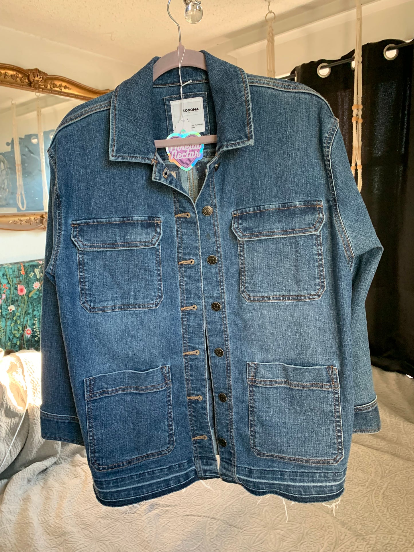 Large Pocket Denim Constellations [0X]