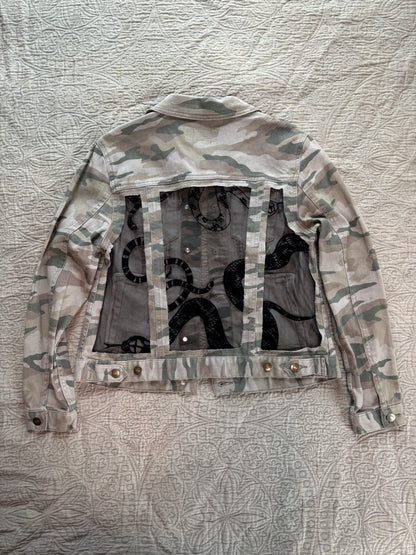 Camo Denim Snake Jacket [M]