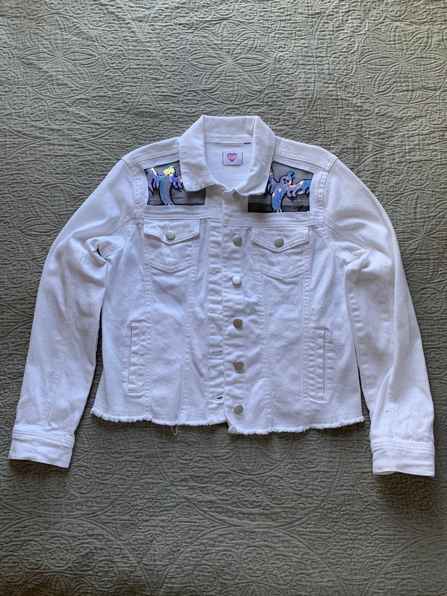 White Denim Ghost Jacket [L]