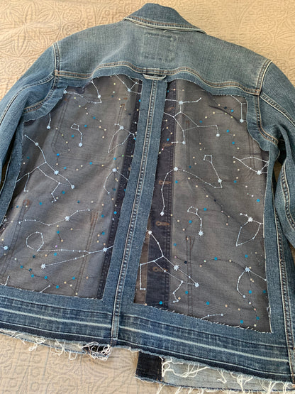 Large Pocket Denim Constellations [0X]