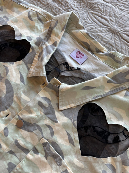 Camo Denim Snakes Jacket [4X]