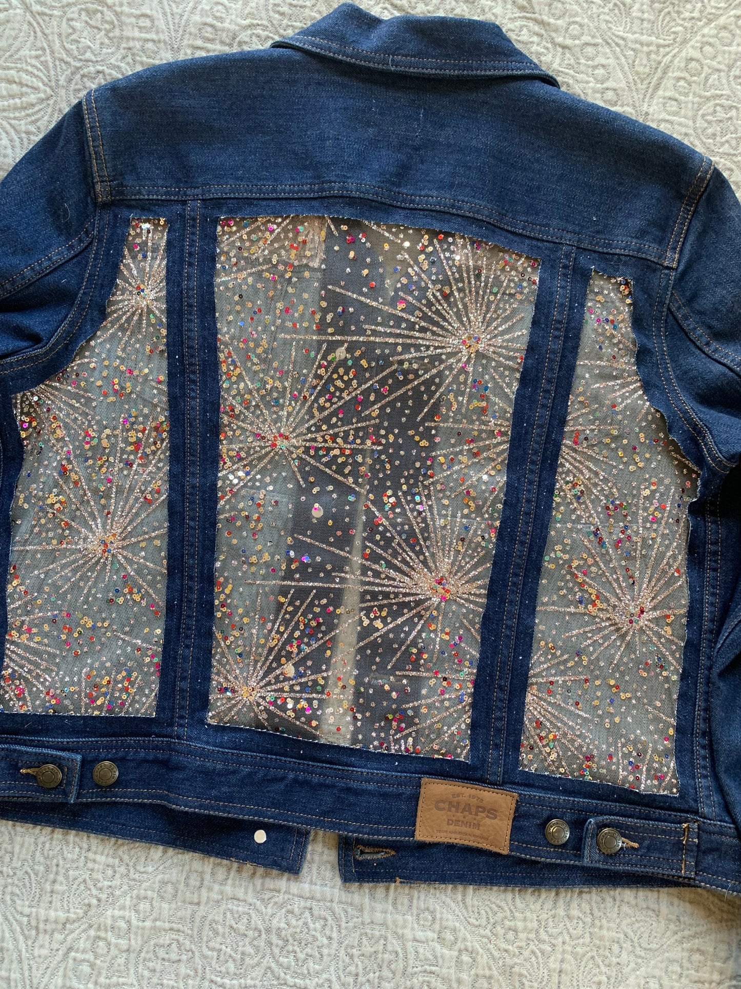 Dark Denim Fireworks Jacket [XL]