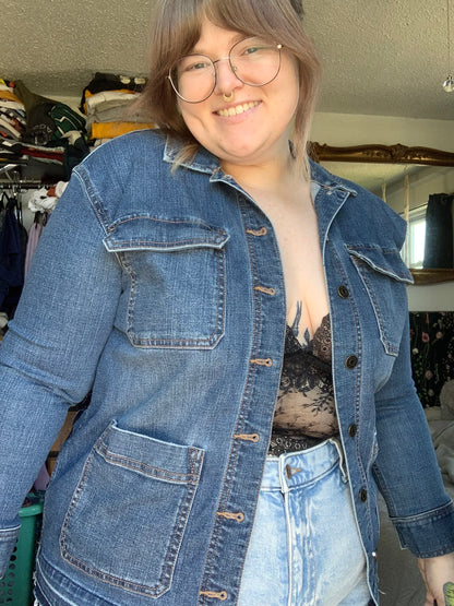 Large Pocket Denim Constellations [0X]