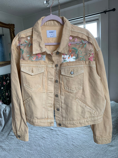 Khaki Denim Wild Flowers [1X]
