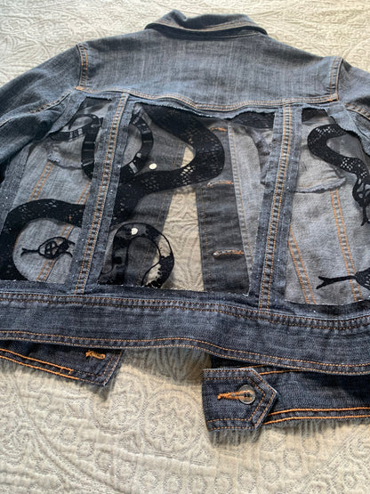 Dark Denim Snake Jacket [M]