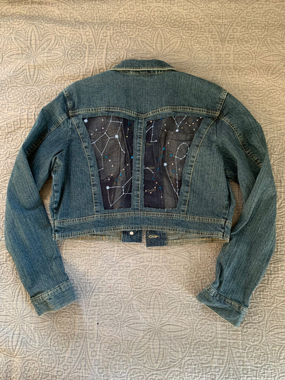 Cropped Denim Constellations [L]