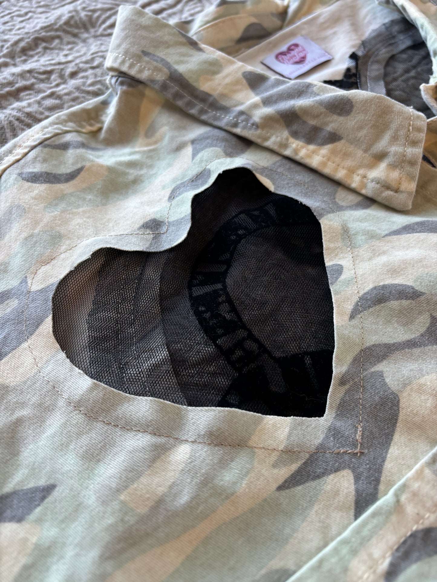 Camo Denim Snakes Jacket [4X]
