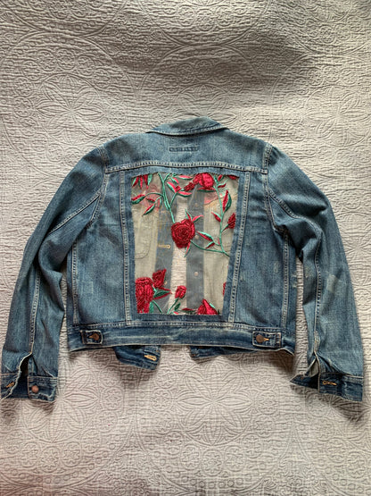 Denim Roses [Men's L]