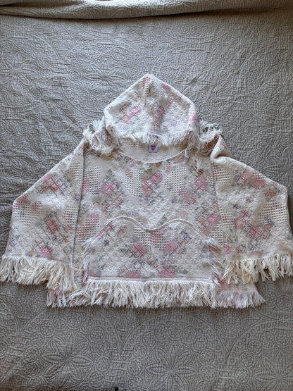 Pink Hearts Blanket Hoodie [3X]