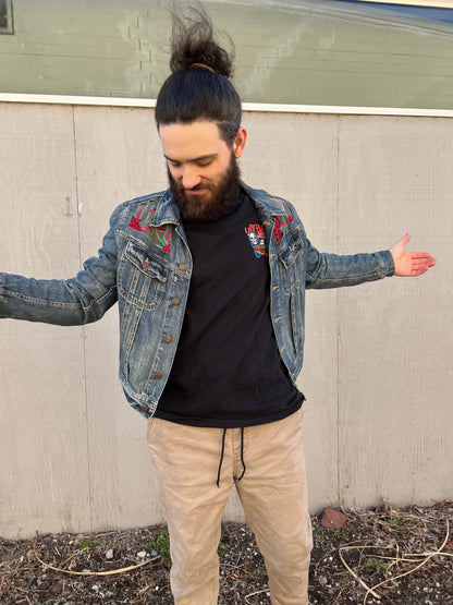 Denim Roses [Men's L]