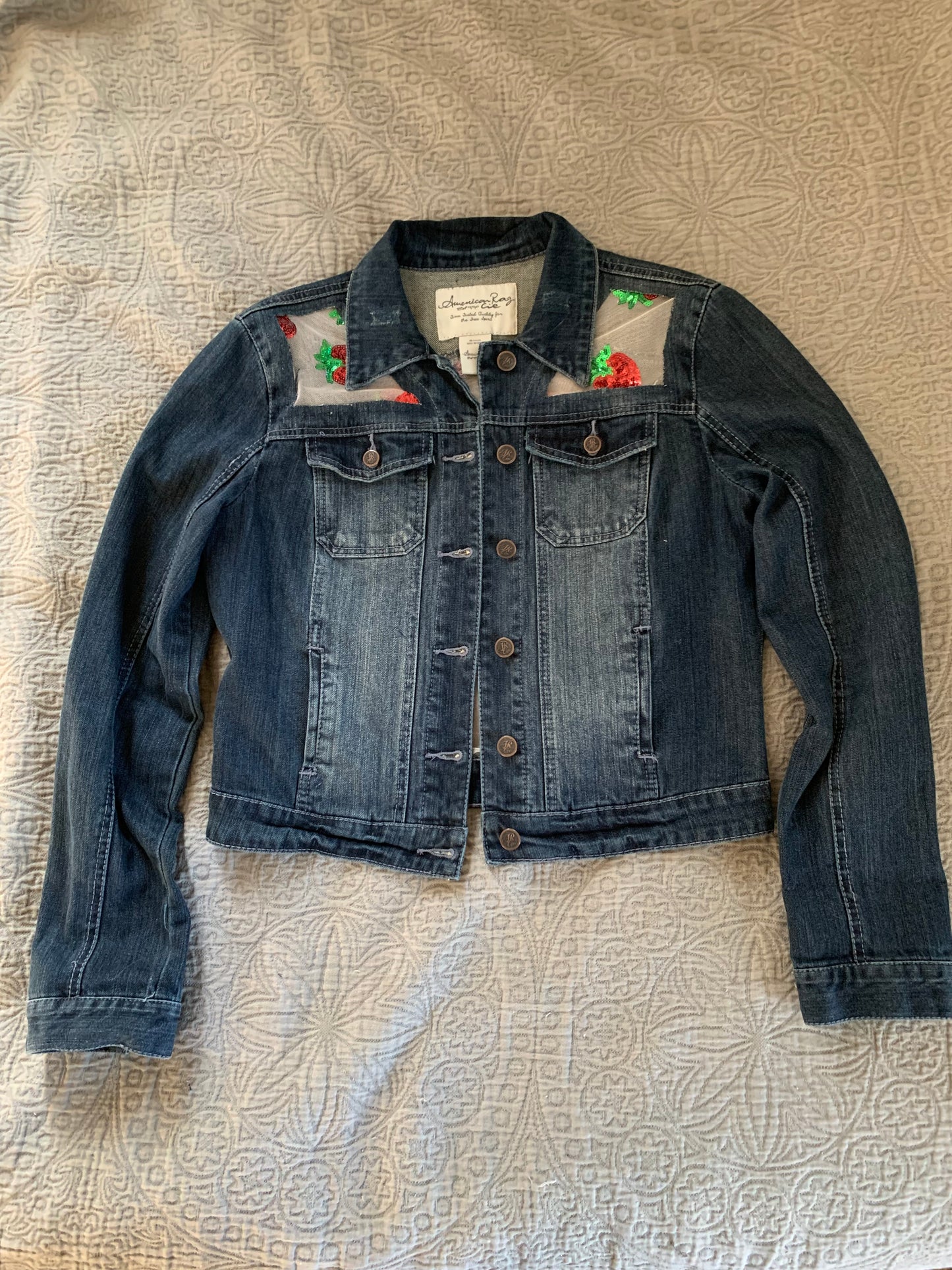 Denim Strawberries [L]