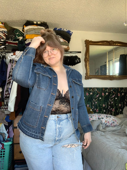 Large Pocket Denim Constellations [0X]