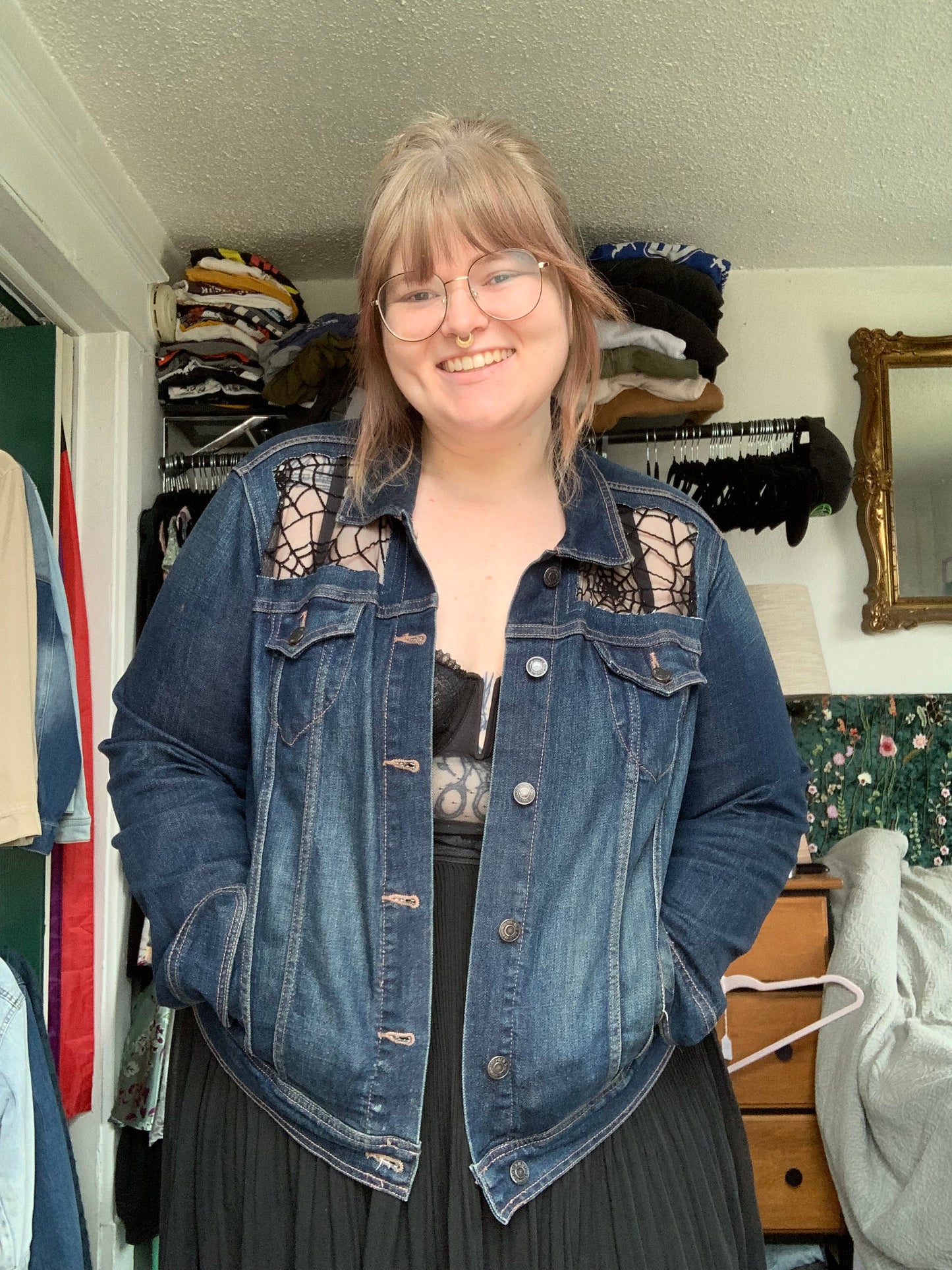Denim Spiderwebs [2X]
