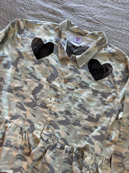 Camo Denim Snakes Jacket [4X]