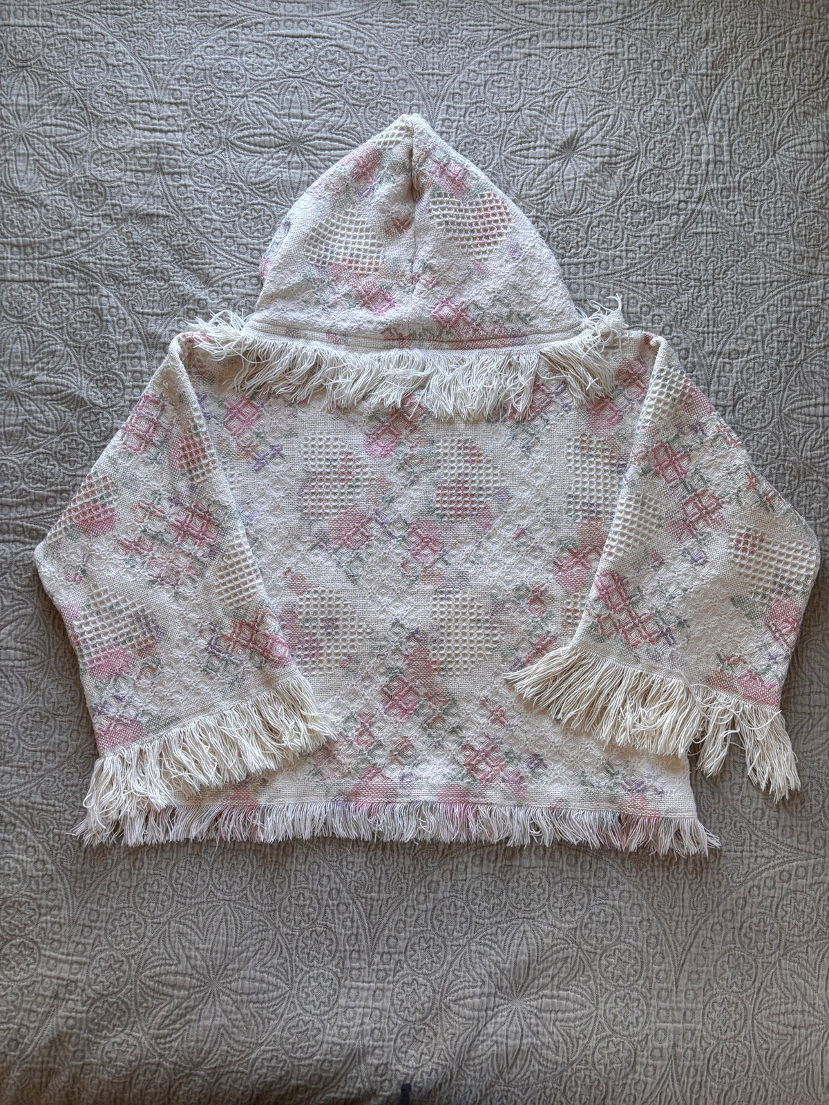 Pink Hearts Blanket Hoodie [3X]