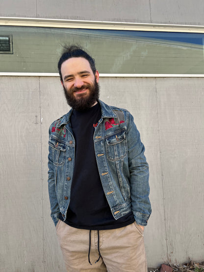 Denim Roses [Men's L]