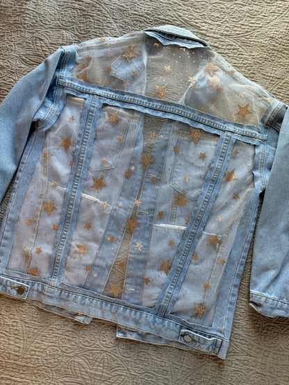 Light Wash Stars Jacket [XL]