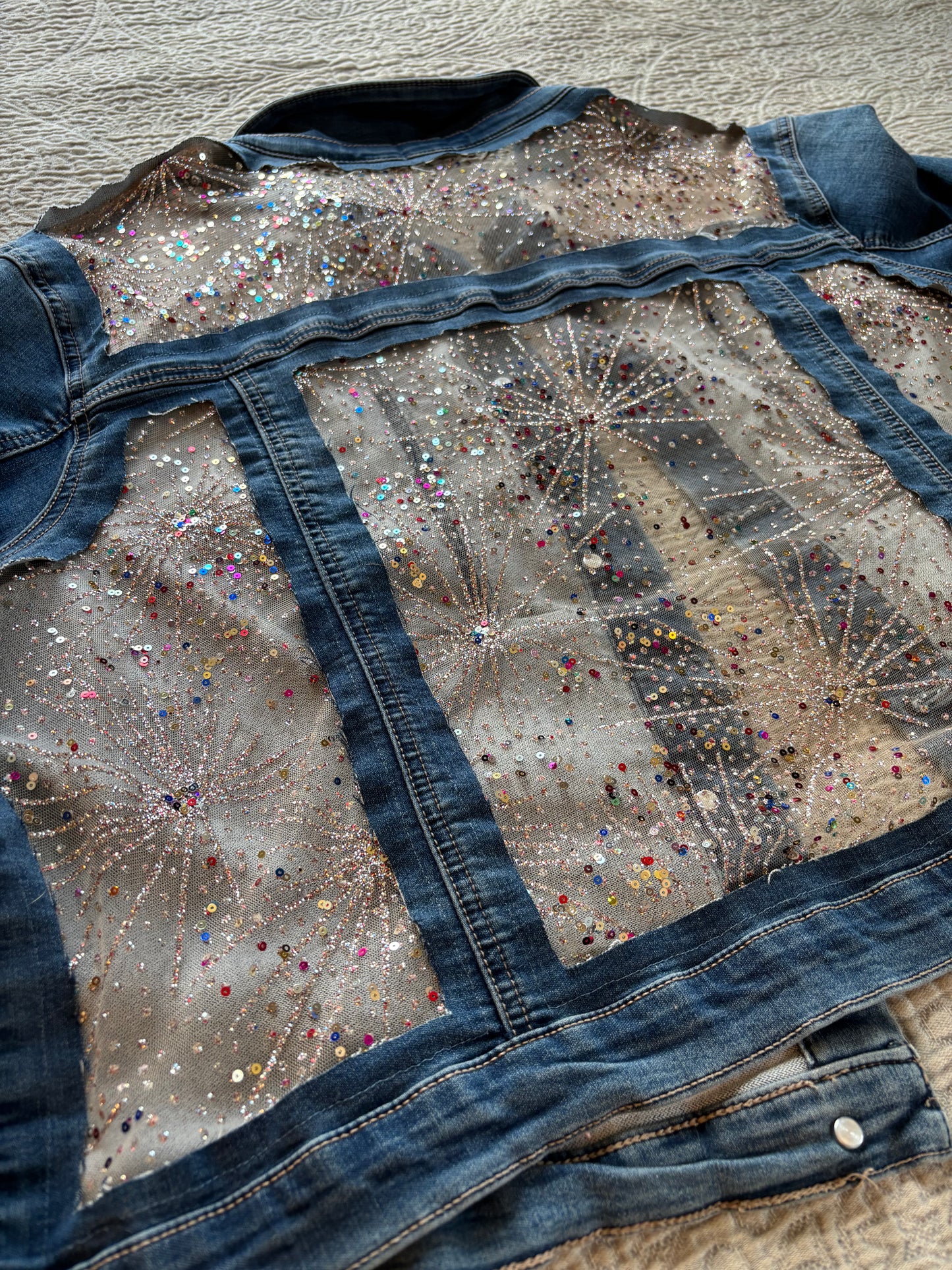 Cropped Fireworks Jacket [2X]