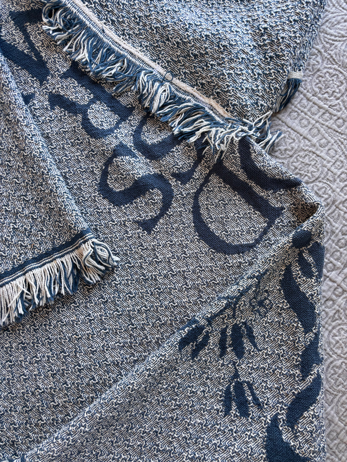 Blue Home Sweet Home Blanket Hoodie [3X]