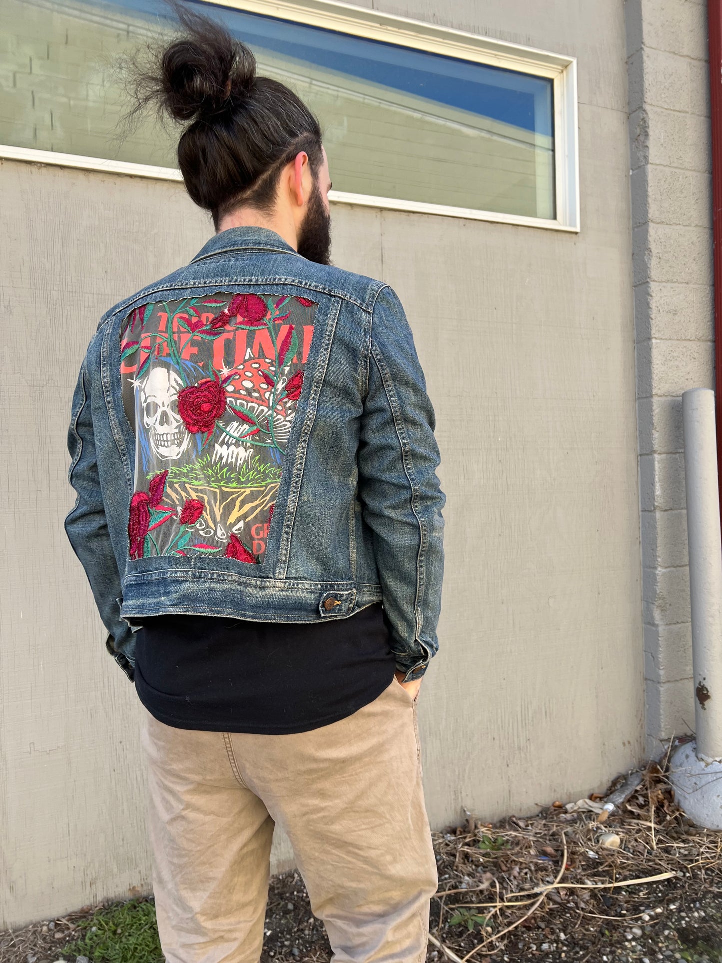 Denim Roses [Men's L]