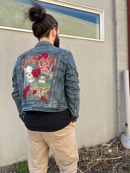 Denim Roses [Men's L]