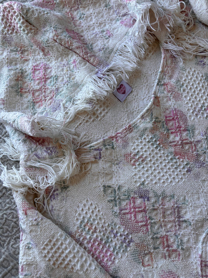 Pink Hearts Blanket Hoodie [3X]