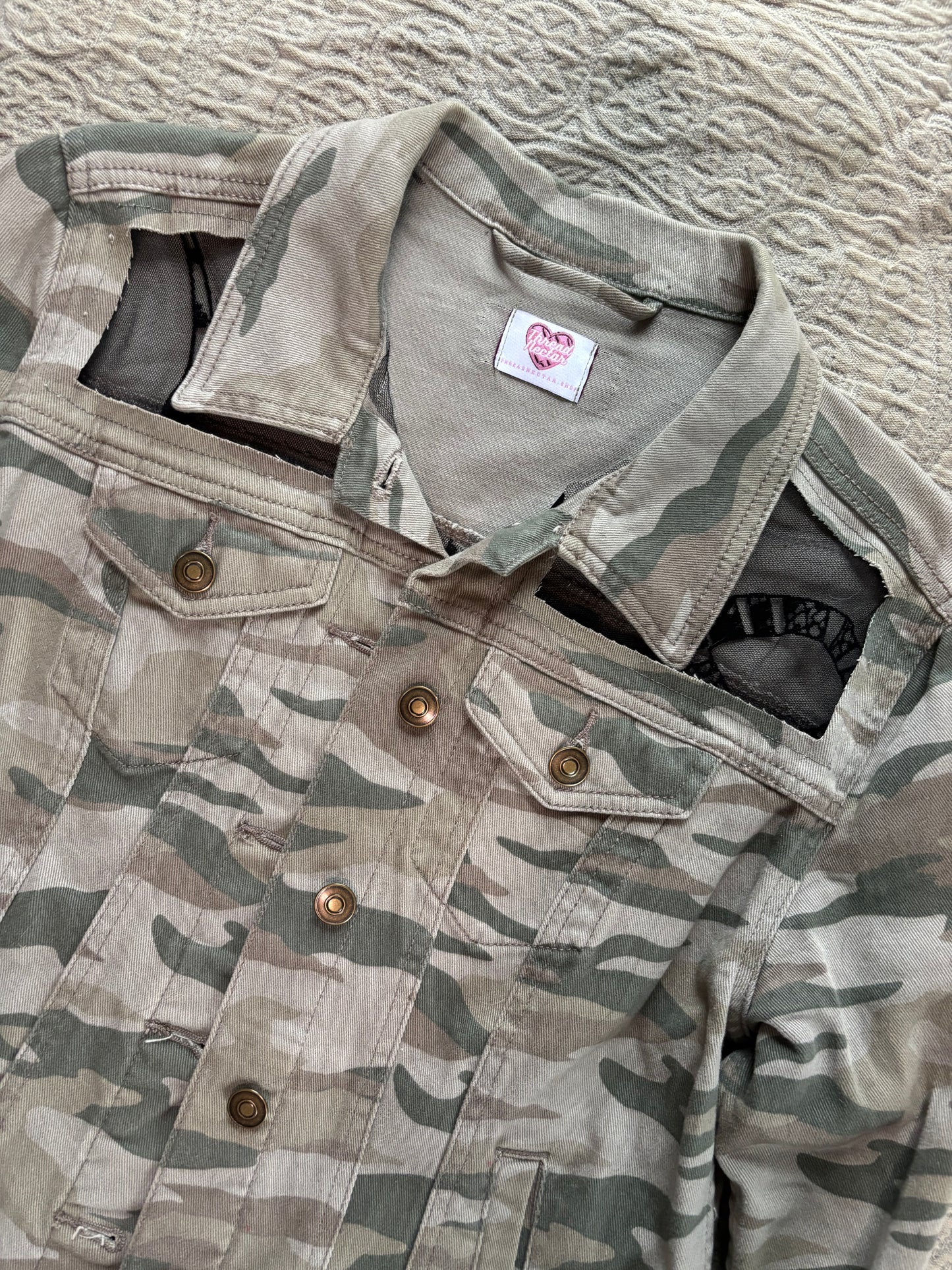 Camo Denim Snake Jacket [M]