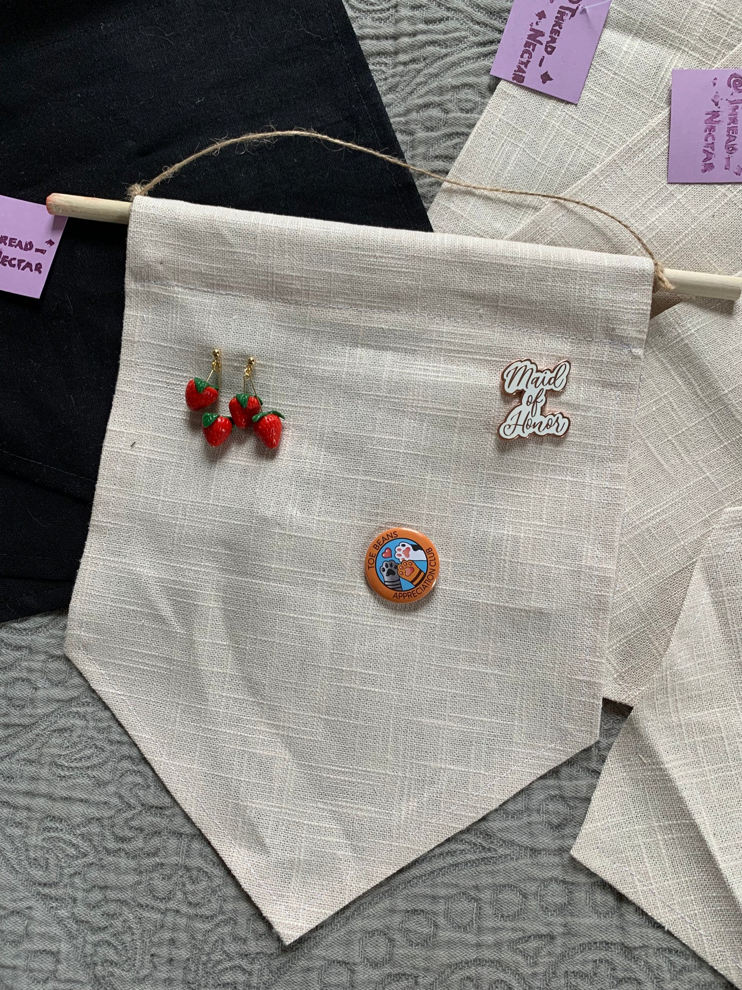 Pin/ Earring Banners