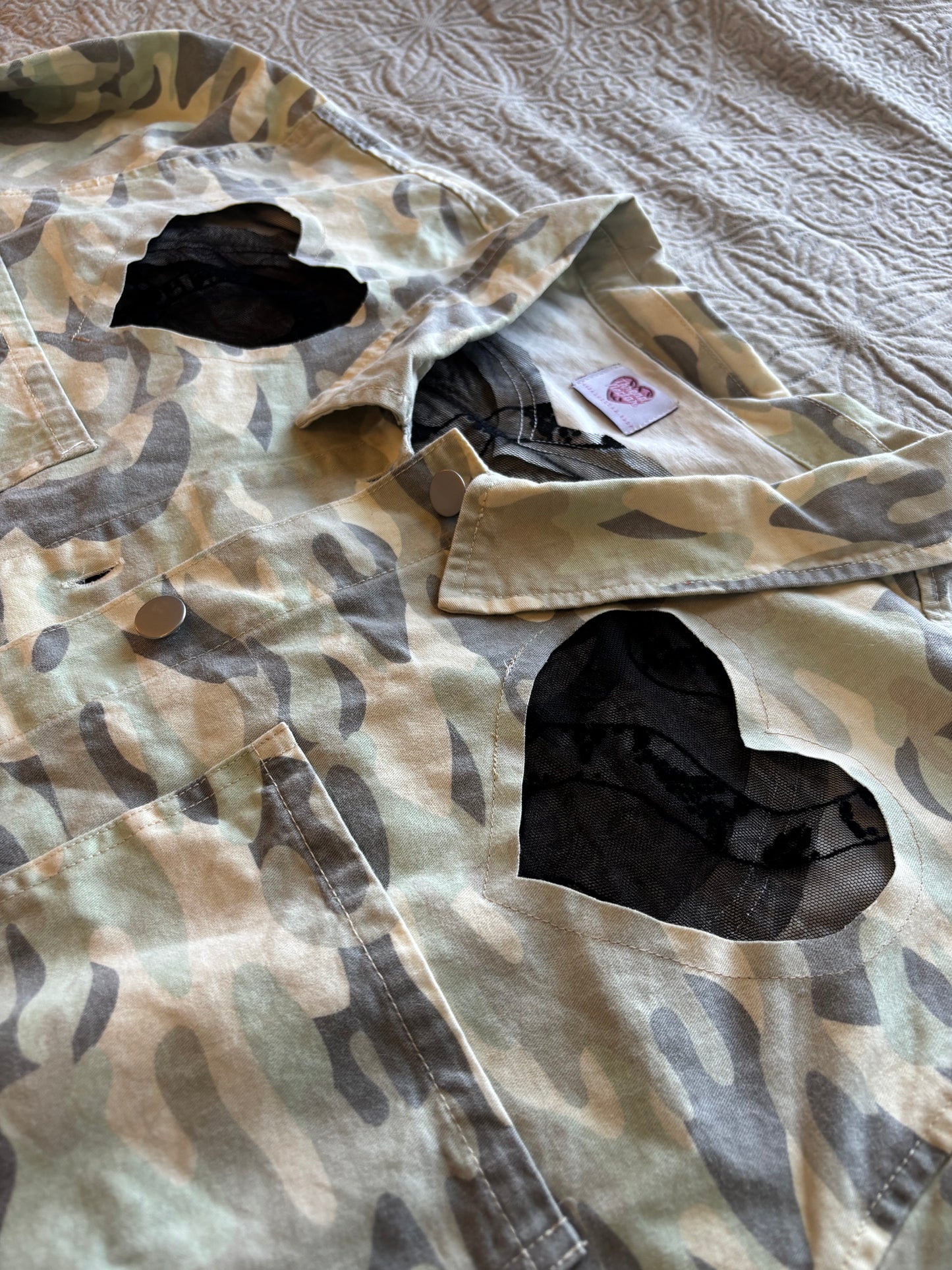 Camo Denim Snakes Jacket [4X]
