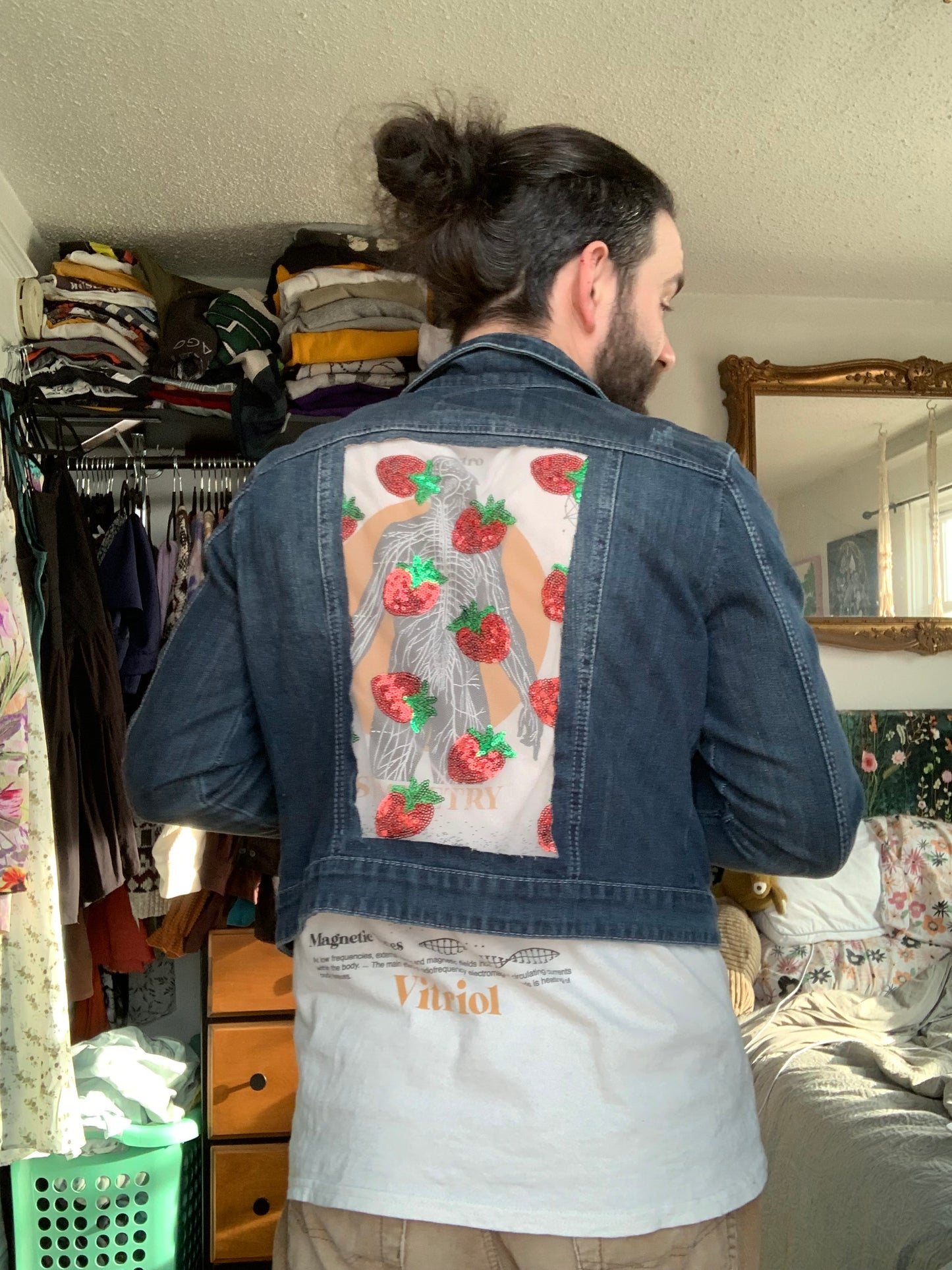 Denim Strawberries [L]