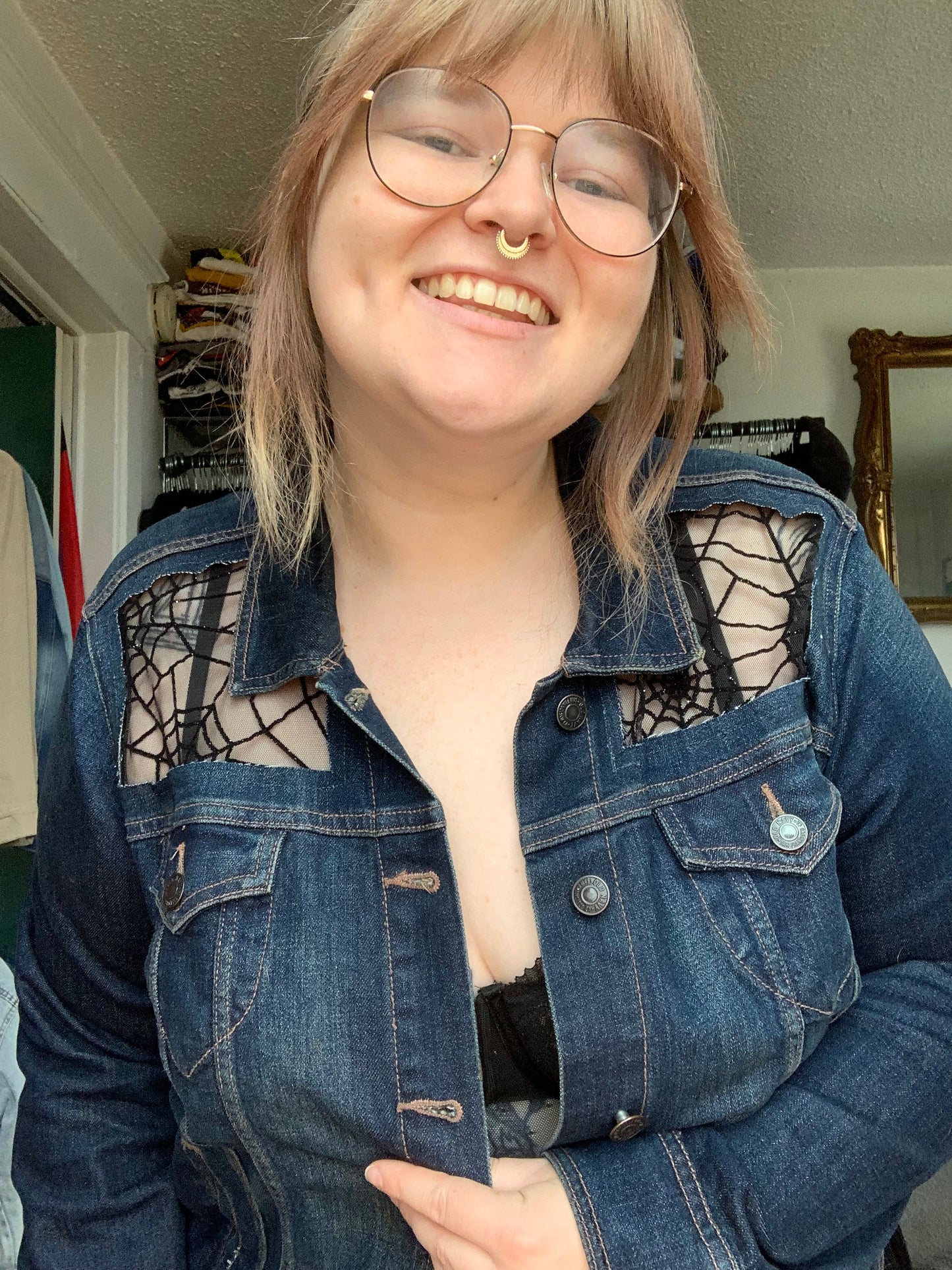 Denim Spiderwebs [2X]