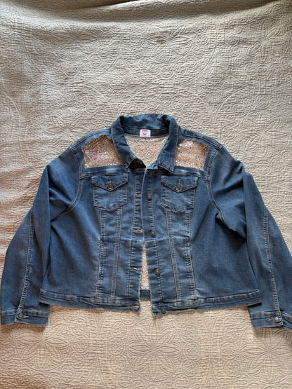 Denim Fireworks Jacket [3X]