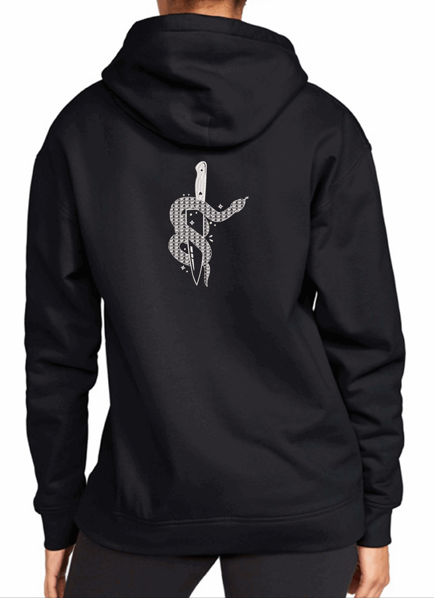 Knife Snake Heart Hoodie