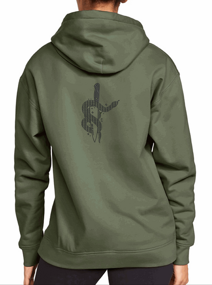 Knife Snake Heart Hoodie