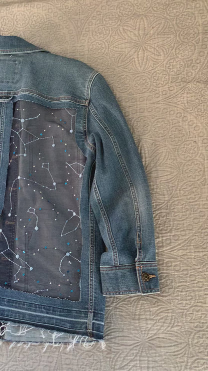Large Pocket Denim Constellations [0X]