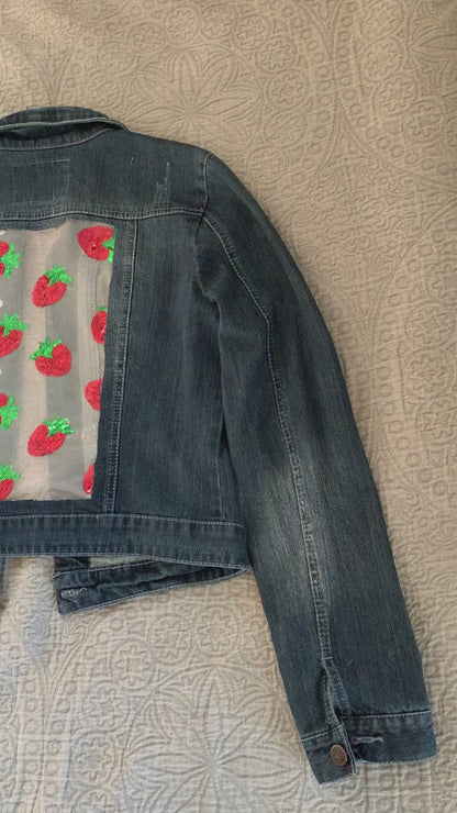 Denim Strawberries [L]