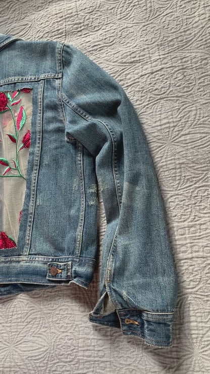 Denim Roses [Men's L]