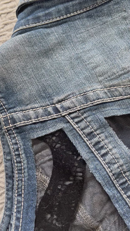 Denim Snake Vest [S]